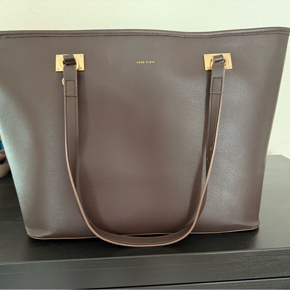 Anne Klein Brown Tote / Computer Bag